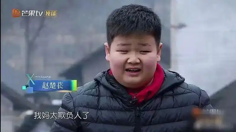 小胖墩一边背猪割草砍柴,一边哭着说:"我妈太欺负人了!