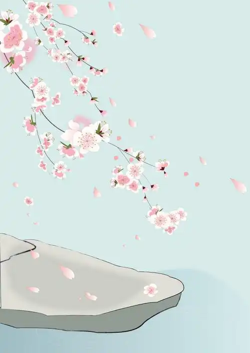 中小学生文化墙诗词展示背景