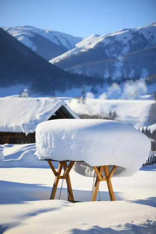 7815"冬天的雪是天上揉碎的云"