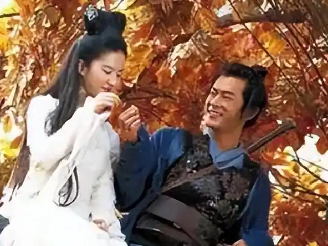 陈晓为2014年版)的《神雕侠侣》当中担任主角,他们一度被称为"最美小