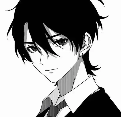 动漫头像 | 黑白系帅气动漫男头