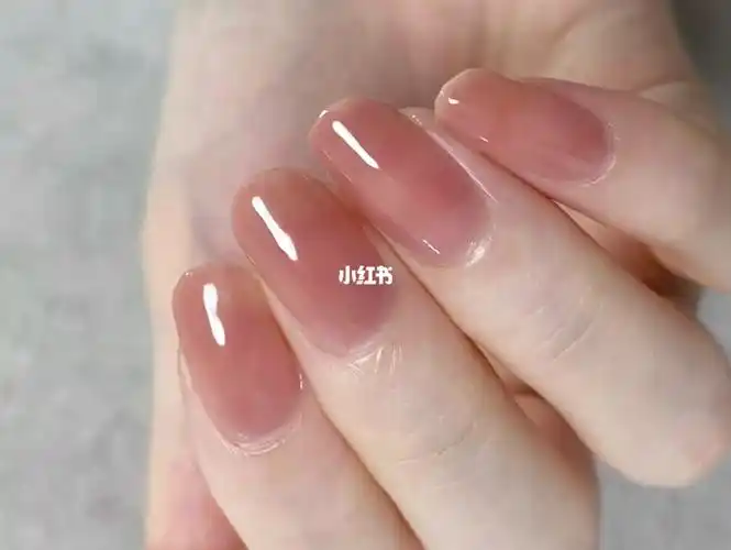 温柔又清透的玫瑰奶茶色指甲油[氛围感r]优雅又显气质的颜色98,透亮
