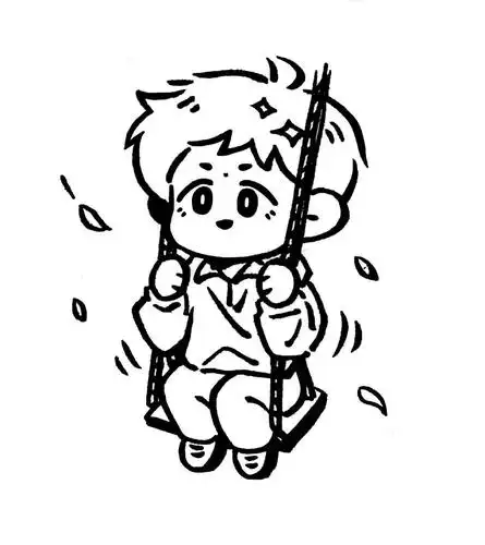 分享q版易烊千玺九宫格 各式造型可爱至极