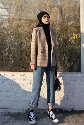 美翻了;2019年潮到没边的小西装搭配!