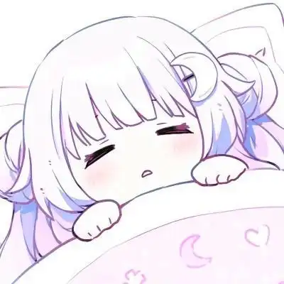 动漫女生头像可爱呆萌好看图片