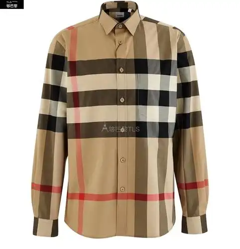 【包邮包税】 burberry 21年春夏 男士 衬衫 somerton衬衫 bur3j2xkb