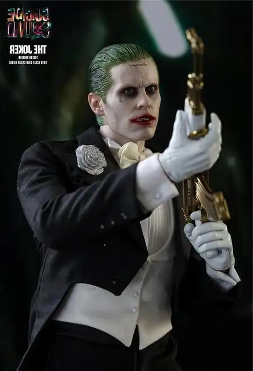 wd西装小丑手办joker模型恐怖小丑人偶可动玩具回魂摆件盒装批发