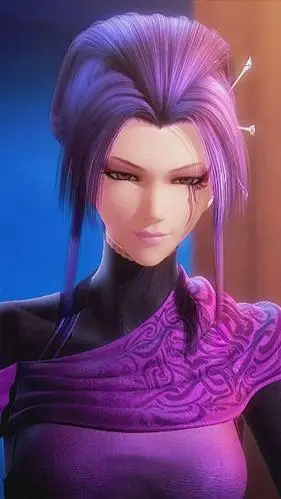 秦时明月:风姿妖娆的紫女图片