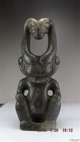 双头太阳神-高18cm - 红山文化 论坛 - 红山文化,任南红山文化官网