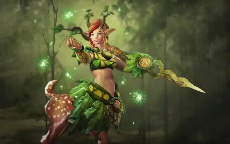 dota2魅惑魔女英雄彩蛋