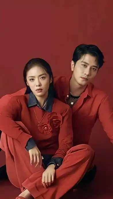 彭冠英蔡文静大片来袭双人照红彤彤似新婚夫妻神仙售后太甜了