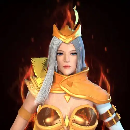 每周一模第19期凯尔特女王虞姬建模教程