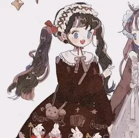 分享一组lolita闺蜜头像