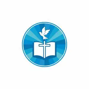 耶稣鱼, 鸽子, 火焰, 圣灵,耶稣,基督徒,符号, 图标教会的标志集.