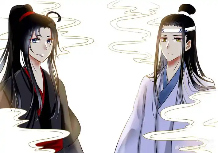 以前的屯稿…_魔道祖师魏无羡蓝忘机平涂红色系小说同人魔幻双人耽美