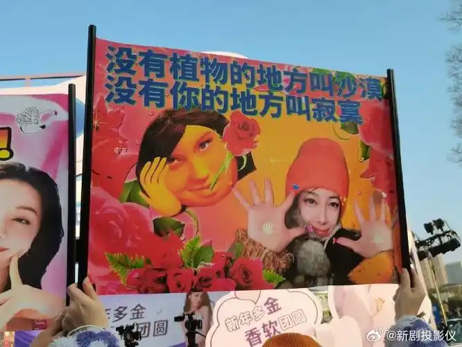 知道迪丽热巴在笑什么了##粉丝给迪丽热巴做土味应援海报