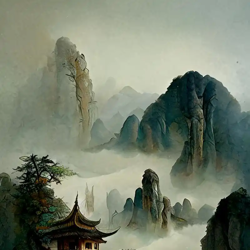古风绘画,中国风,描绘古诗词,古典美.上巳好风景,仙家足芳菲.