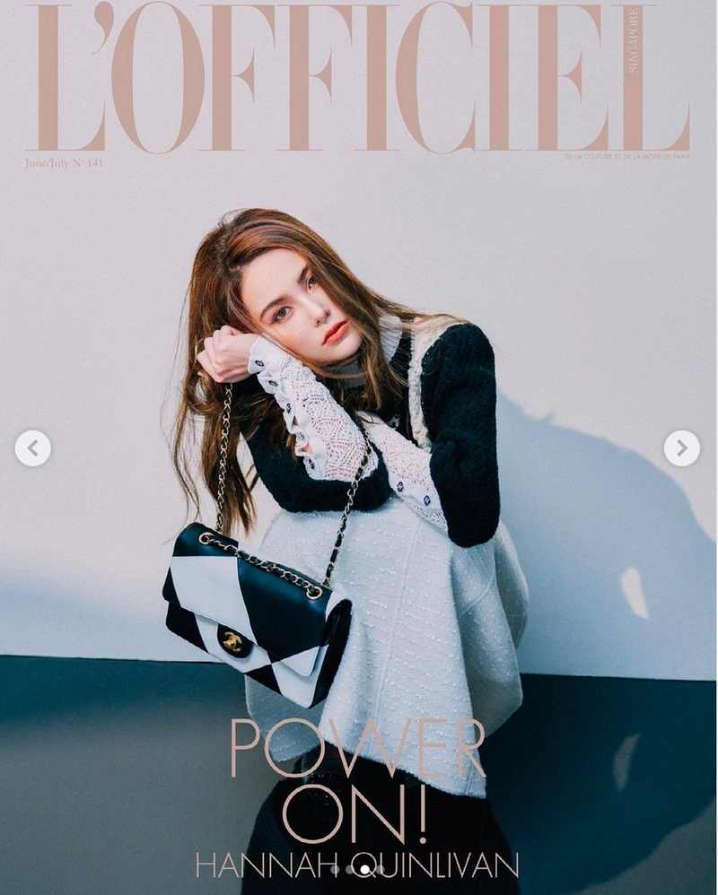 昆凌最新封面大片曝光 身穿千鸟格裙完美演绎复古风|封面大片|杂志