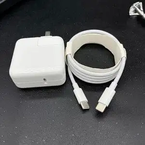 适用苹果电脑数据线macbook pro air笔记本充电线mac电源适配器快充