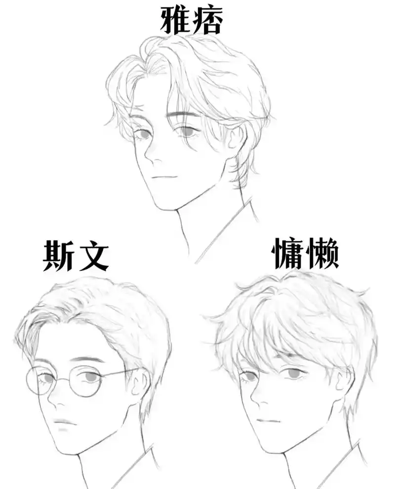 人物肖像  #从漫画里走出来的男孩  #绘画过程 - 抖音