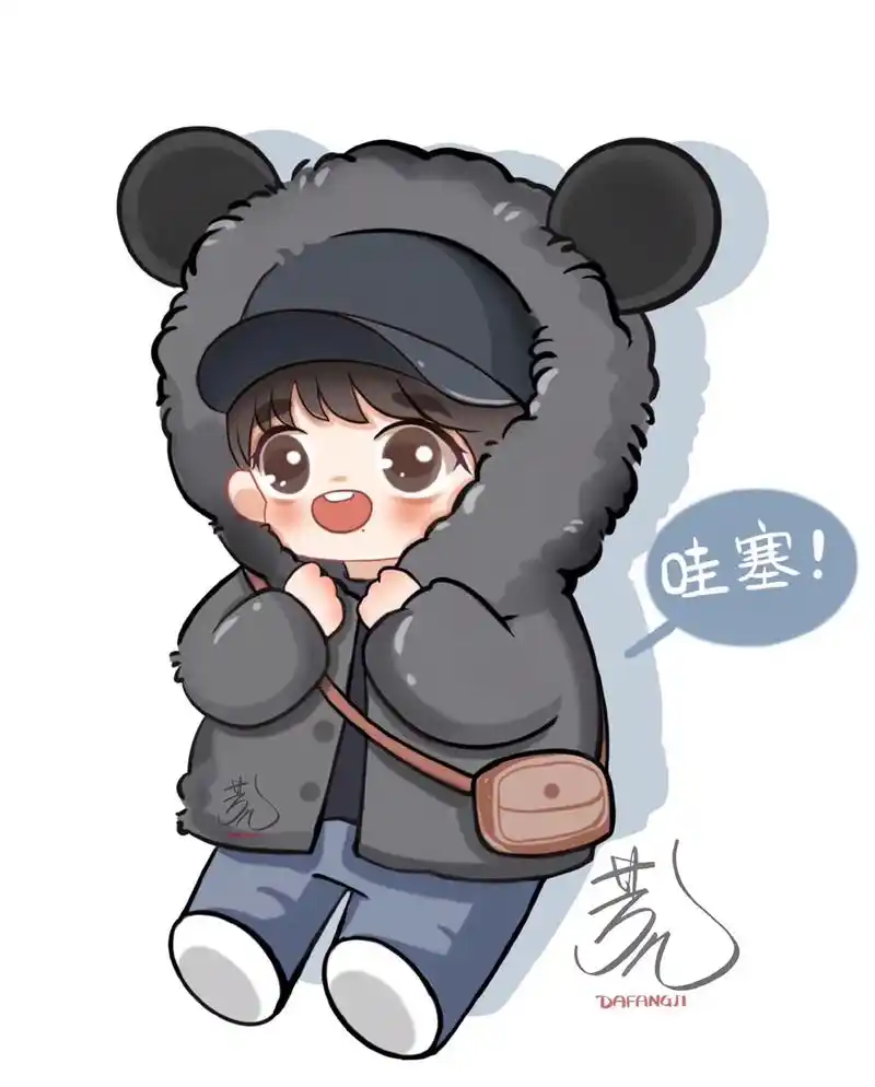 你是我此生最美的期待#q版动漫人物 #肖战 - 抖音