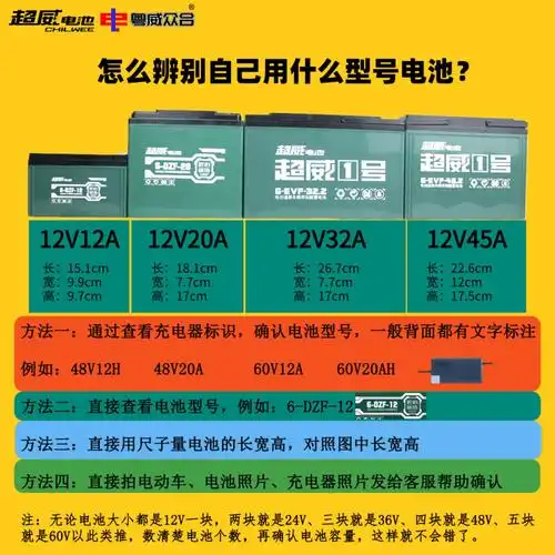 电池48v60v72v12ah20ah32a45天能电动车三轮车电瓶以旧新铅酸汽车60v