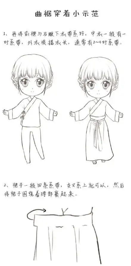 【资源区·素材区】动漫汉服小知识绘画思路及方法