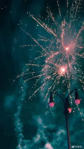 2021年跨年夜壁纸_烟花壁纸_烟花壁纸唯美图片高清_唯美绚烂的烟花图