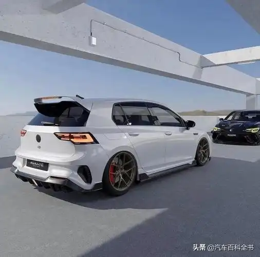 大众第八代高尔夫外观改装案例__懂车帝