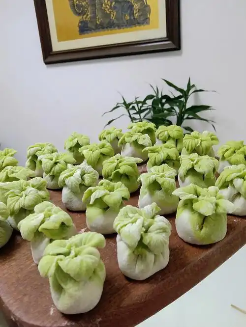冬至的小白菜饺子