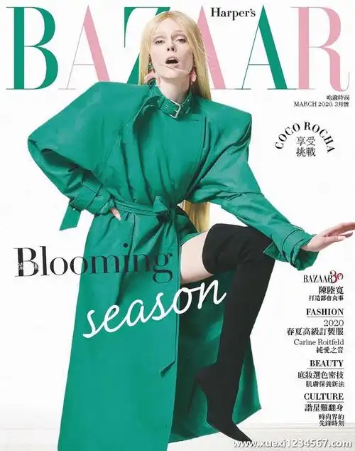 03时尚芭莎harpersbazaar2020年第03期cocorochapdf