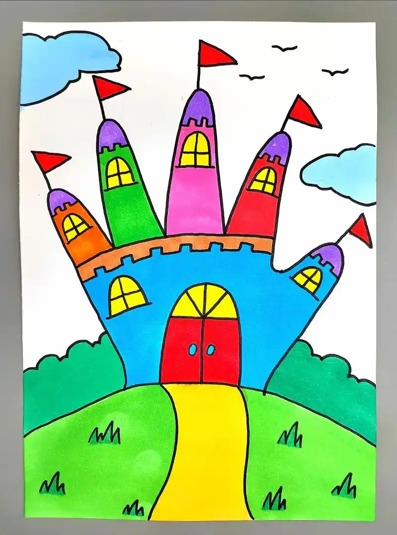 创意手掌画合集来啦!简单又有趣,幼儿园小朋友也能学会,后面还 - 抖音