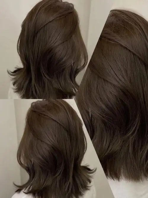 棕色偏红头发图片_小红书