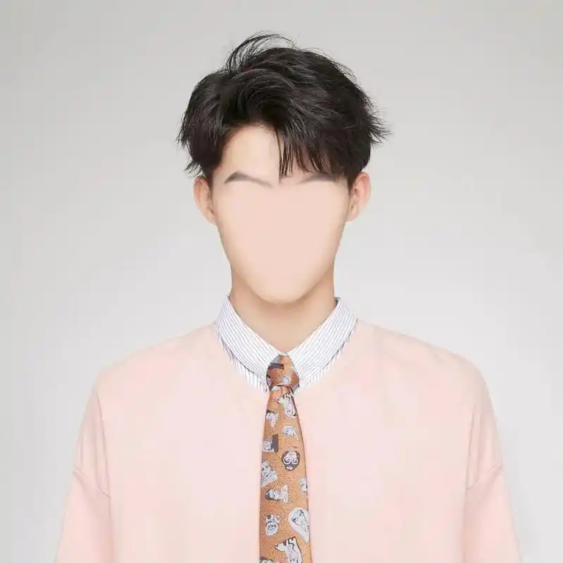 超帅的男生证件照模板来啦～ 只要有高清正脸照9315修哦!