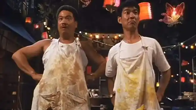 伙头福星:一老一少比拼厨艺,做出来的东西,把人都吓跑了!