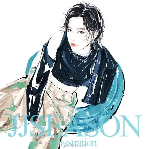 凌厉酷飒@李斯丹妮《了不起!舞社》jjseason插画超话#season时尚插画