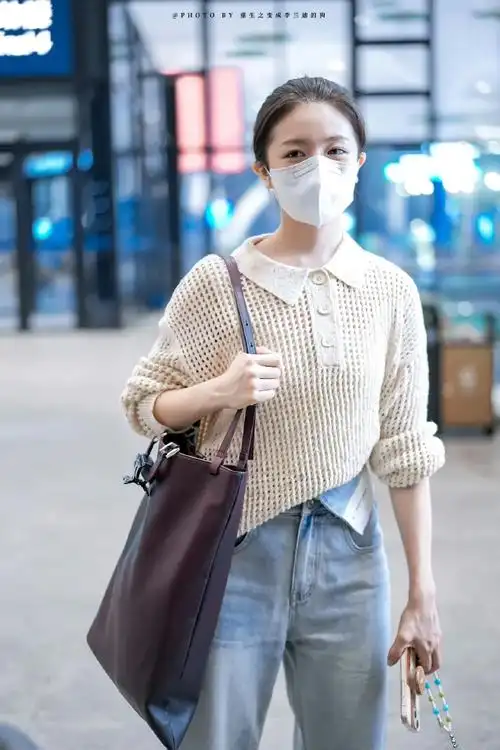 李兰迪##明星同款##threequarters##穿搭分享##李兰迪同款##牛仔沣