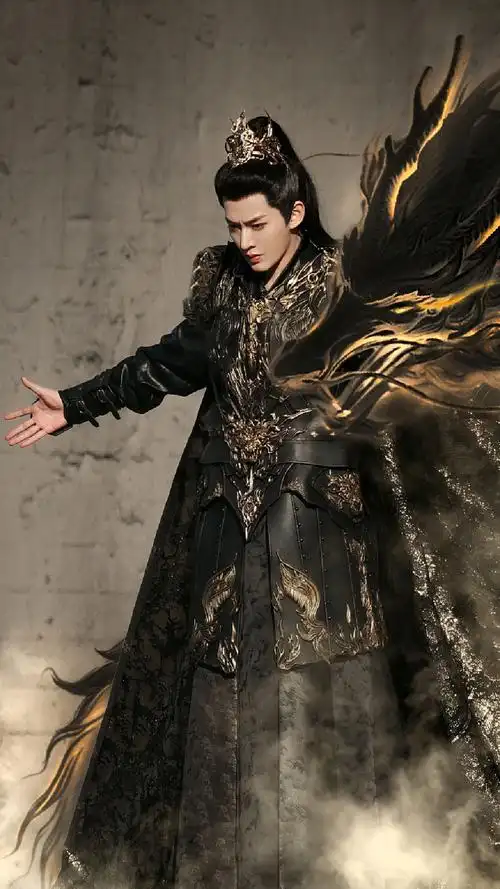 邓为吊威亚施法手势好霸气,少年将军有了脸