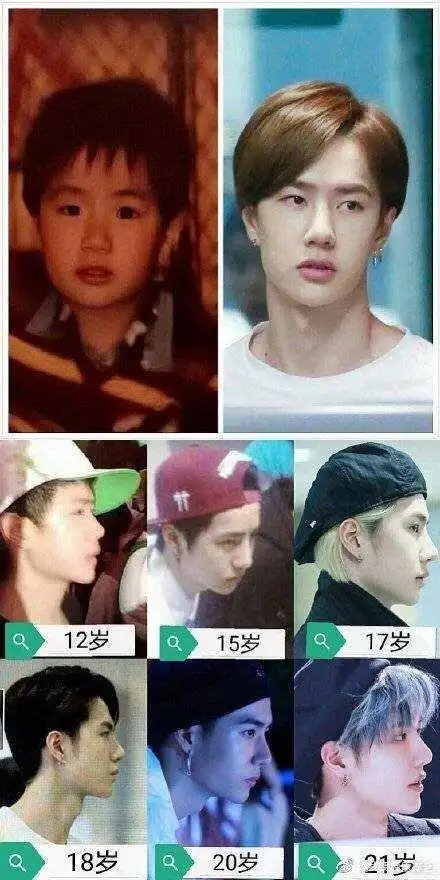 王一博小时候童照与现在的照片对比,变化有点大,各位粉丝们,你们尤舷