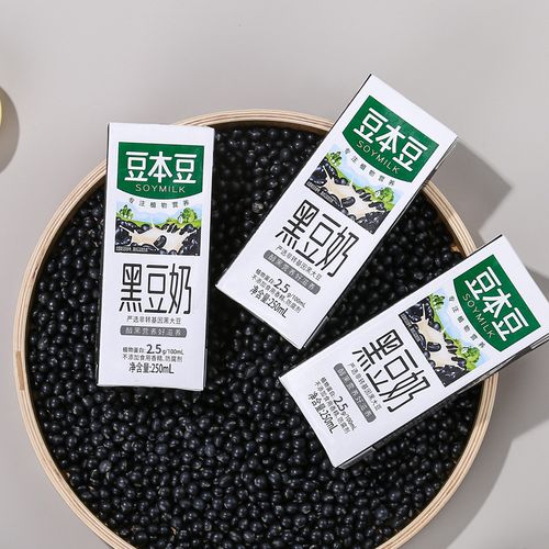 豆本豆黑豆奶250ml6盒