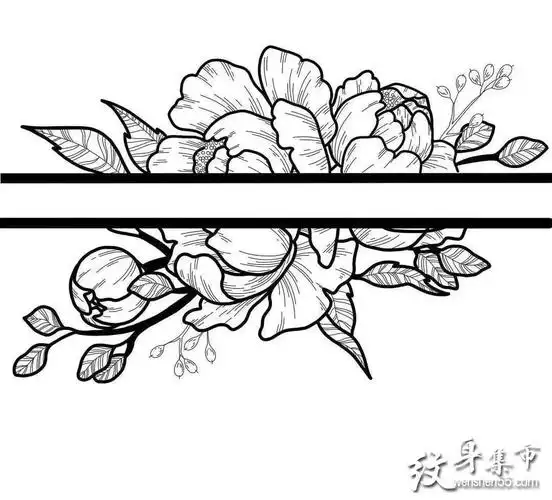 臂环纹身臂环纹身手稿图案史上最全臂环手稿