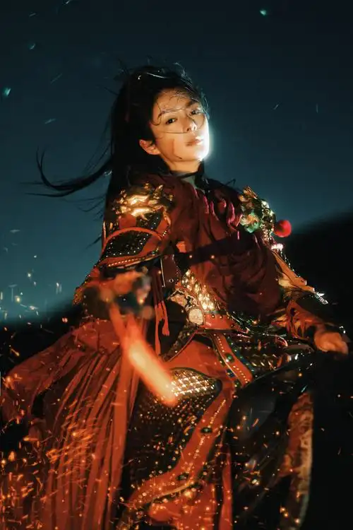 傅菁女将军造型