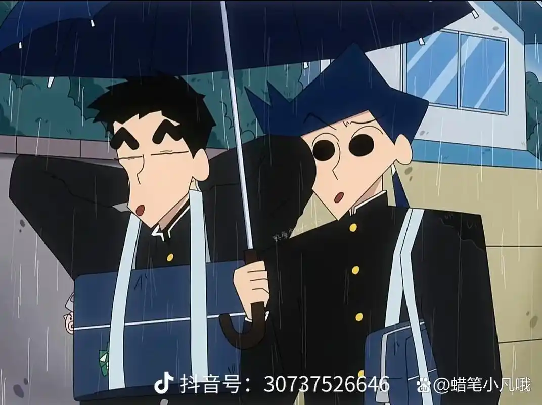 蜡笔小新和风间长大后,小葵家跟风间结婚了!