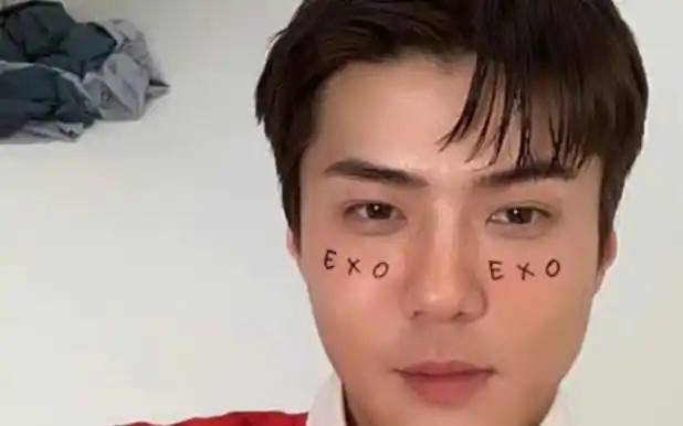 来自吴世勋的自拍!五四昏金价kiyo