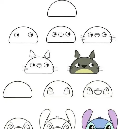 有趣可爱的小动物简笔画【可爱的小动物简笔画可爱手绘】