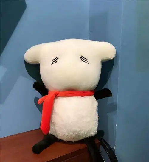 现货tfboys易烊千玺生日会一只羊同款公仔易只烊生日礼物一件代发