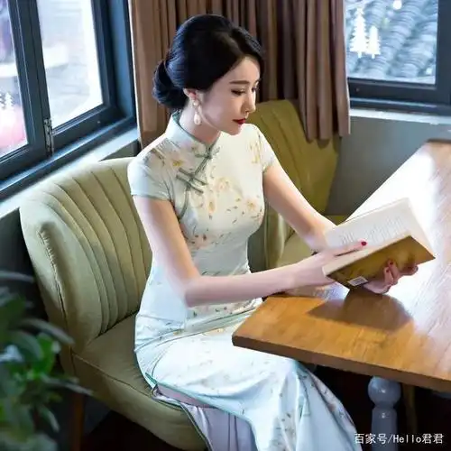 如何提升女性魅力!旗袍美女演绎气质优雅知性的古典美!