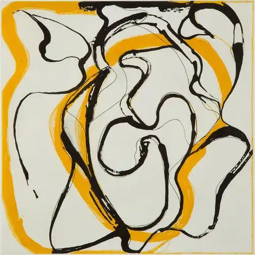 不够艺术现代抽象线条装饰画客厅书房小幅壁画现代装饰画