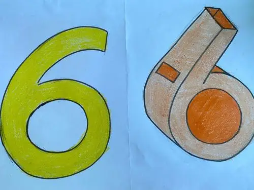 数学《认识数字6》