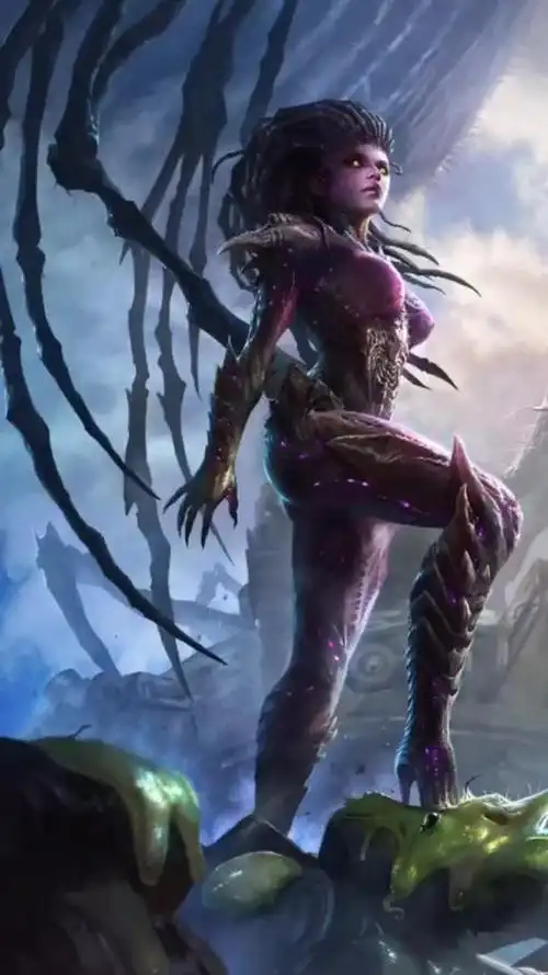 答应你们的刀锋女王,壁纸不带字幕我做到了_哔哩哔哩 (゜-゜)つロ